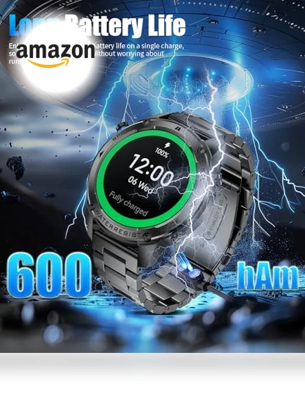GPS Smart Watch for Men — Smartwatches, HIRREO