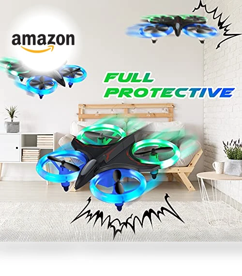 Mini Drone for Kids — Interactive Figures & Robots, HattyRoom