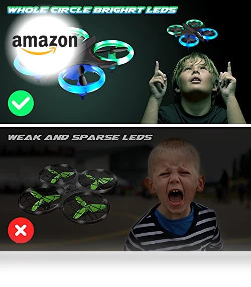 Mini Drone for Kids — Interactive Figures & Robots, HattyRoom