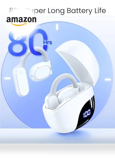 Open Ear Headphones Bluetooth Earbuds — In-Ear Headphones, TAGRY