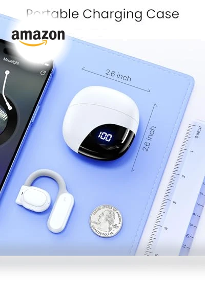 Open Ear Headphones Bluetooth Earbuds — In-Ear Headphones, TAGRY