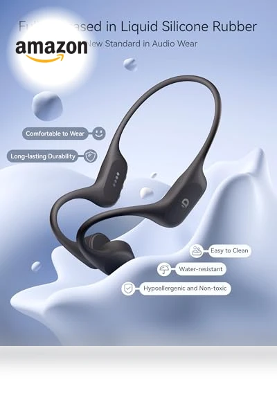 Open Ear Sport Headphones — In-Ear Headphones, DEMICEA