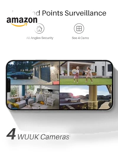 Outdoor Security Camera Wireless — Smart Home Security, WUUK