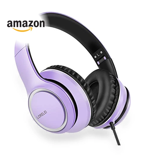 Over-Ear Wired Headphones with Microphone — In-Ear Headphones, LORELEI