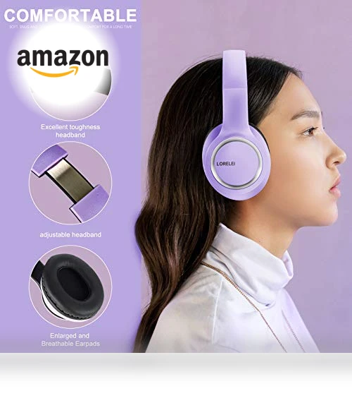Over-Ear Wired Headphones with Microphone — In-Ear Headphones, LORELEI
