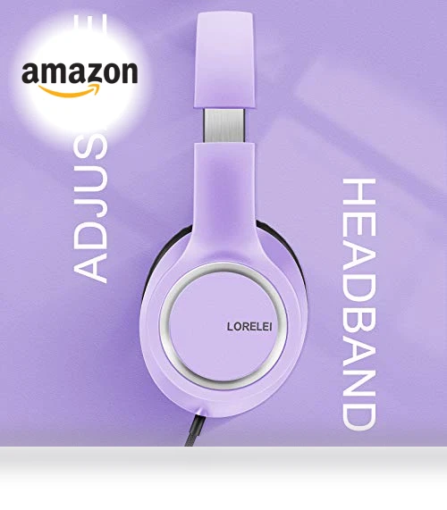 Over-Ear Wired Headphones with Microphone — In-Ear Headphones, LORELEI