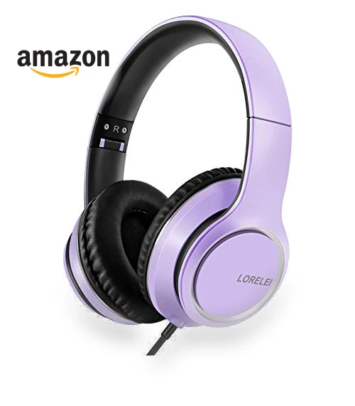 Over-Ear Wired Headphones with Microphone — In-Ear Headphones, LORELEI