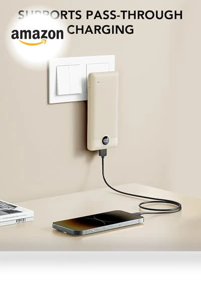 Portable Charger with Built-in Cables and AC Wall Plug — Chargers, Dong guan Utopia-Originality Technology Co., Ltd