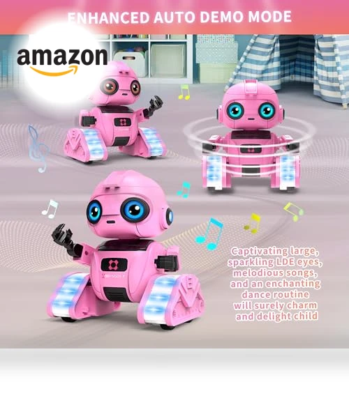 Rechargeable Remote Control Robot — Interactive Figures & Robots, Dzxlin