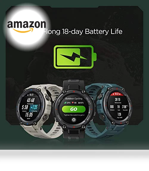 Rugged Outdoor GPS Smart Watch — Smartwatches, Amazfit