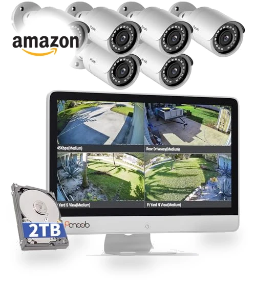 Security Camera System with Monitor — Security Cameras, PANOOB