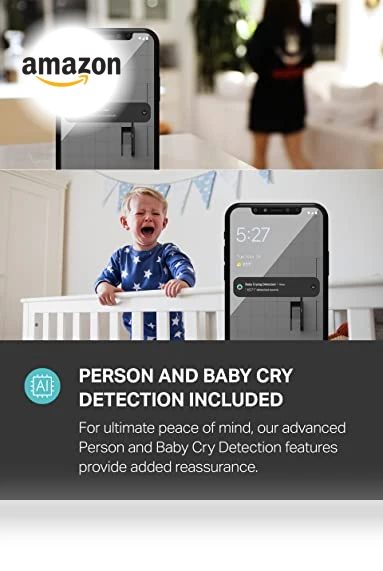 Smart Indoor Pan-Tilt Home Security Camera — Baby Monitors, TP-Link