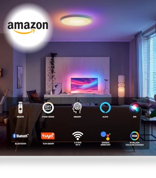 Smart LED Ceiling Light — LED, Dcvoltfield