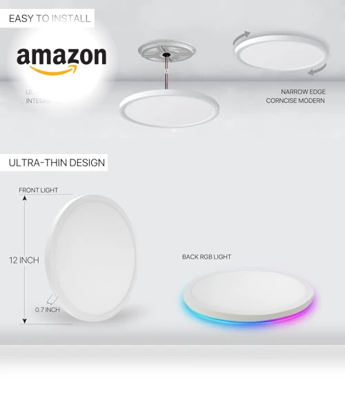 Smart LED Ceiling Light — LED, Dcvoltfield