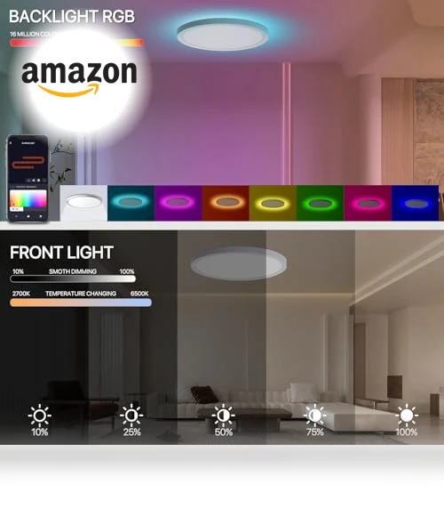 Smart LED Ceiling Light — LED, Dcvoltfield
