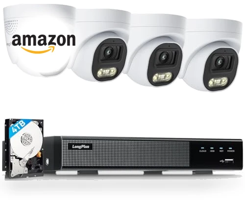 Smart Security Camera System — Smart Home Security, LongPlus