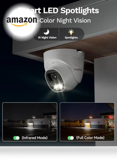 Smart Security Camera System — Smart Home Security, LongPlus