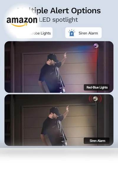 Smart Security Camera System — Smart Home Security, LongPlus