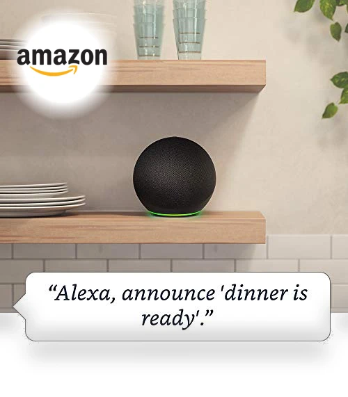 Smart Speaker with Premium Sound and Smart Home Hub — Whole-Home Audio Systems, Amazon
