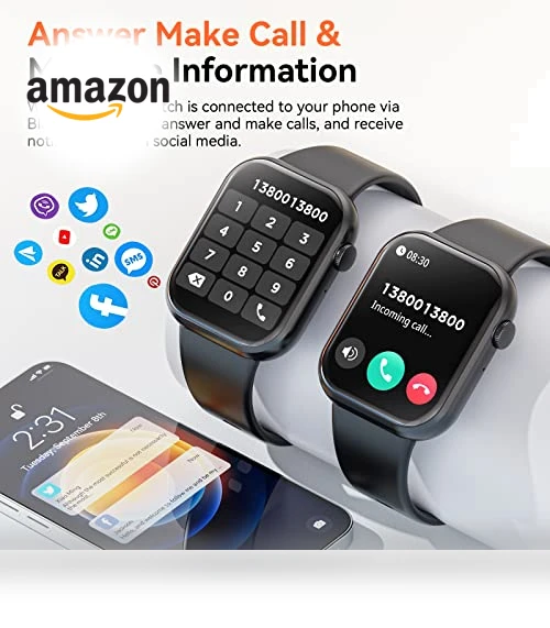 Smart Watch with Answer/Make Call — Smartwatches, Hwagol