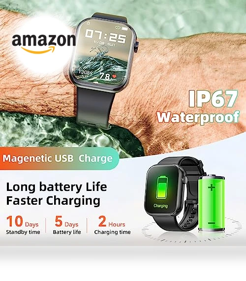 Smart Watch with Answer/Make Call — Smartwatches, Hwagol