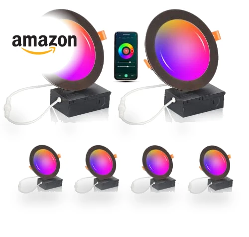 Smart WiFi LED Recessed Lights — LED, CLOUDY BAY