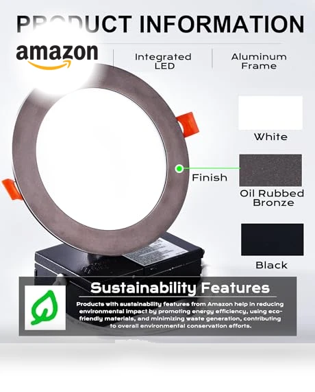 Smart WiFi LED Recessed Lights — LED, CLOUDY BAY