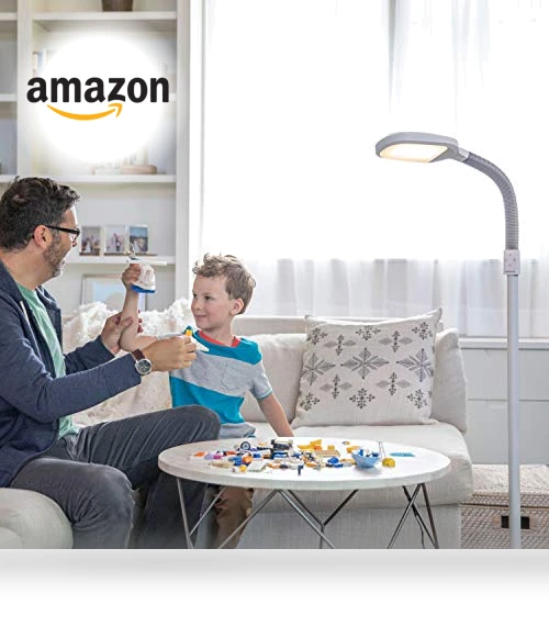 SmartLight Full Spectrum LED Modern Floor Lamp — Ceiling, Verilux