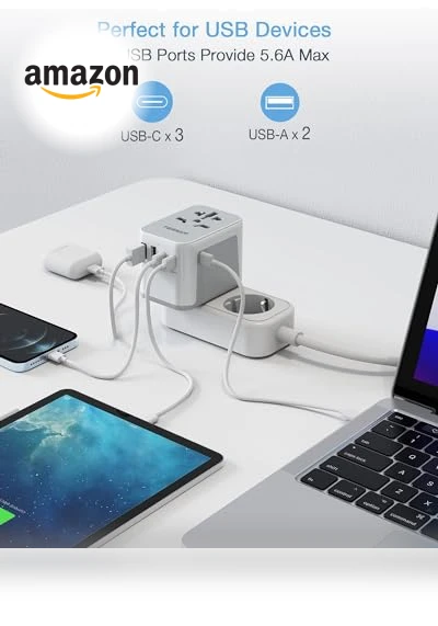 Universal Travel Adapter — Charging Solutions, TESSAN