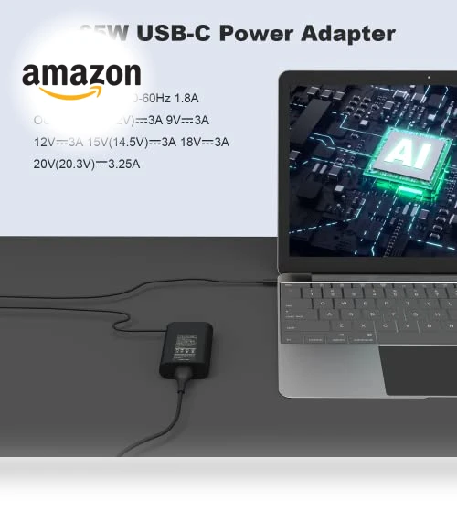 USB-C Laptop Charger — Charging Solutions, YBRUZRUB