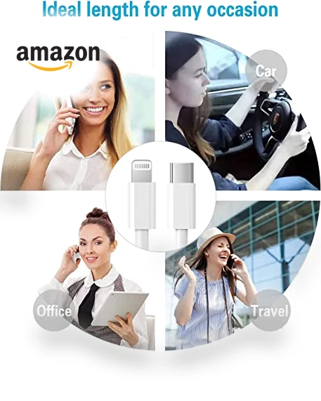 USB C to Lightning Cable — Lightning, RCTech