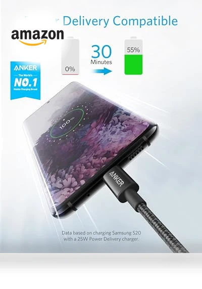 USB C to USB C Cable — Charging Solutions, Anker