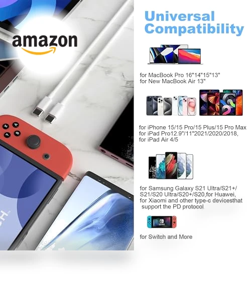 USB C to USB C Charging Cable — Charging Solutions, BSTOEM