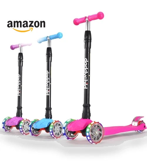 3 Wheeled Kick Scooter for Kids — Push Scooters, DADDYCHILD