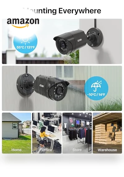 3K Lite Security Camera System — Security Cameras, ZOSI