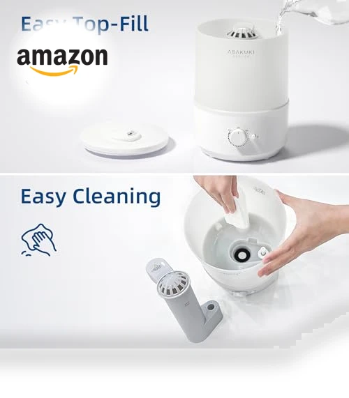 3L Top Fill Cool Mist Humidifier — Air Moisturizers, ASAKUKI