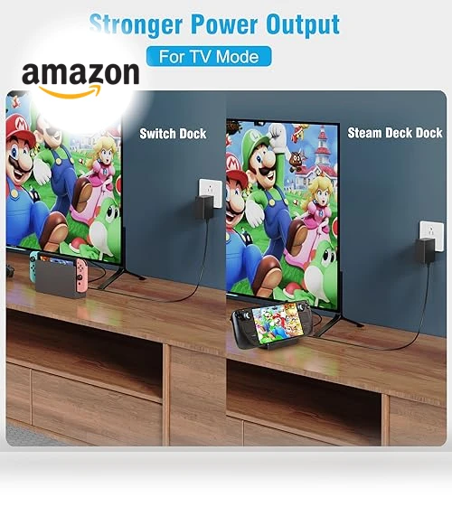 45W Fast Charger for Nintendo Switch and Steam Deck — Charging Solutions, MARSDOCK