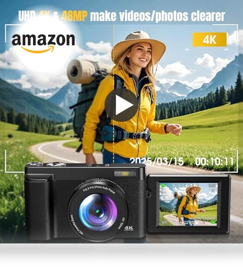 4K Digital Camera for Photography — Compact Digital Cameras, JGIPL