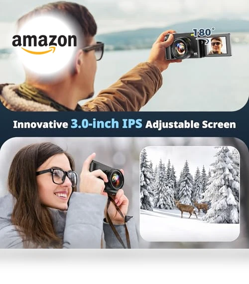 4K Digital Camera for Photography — Compact Digital Cameras, JGIPL