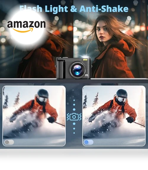 4K Digital Camera for Photography — Compact Digital Cameras, JGIPL