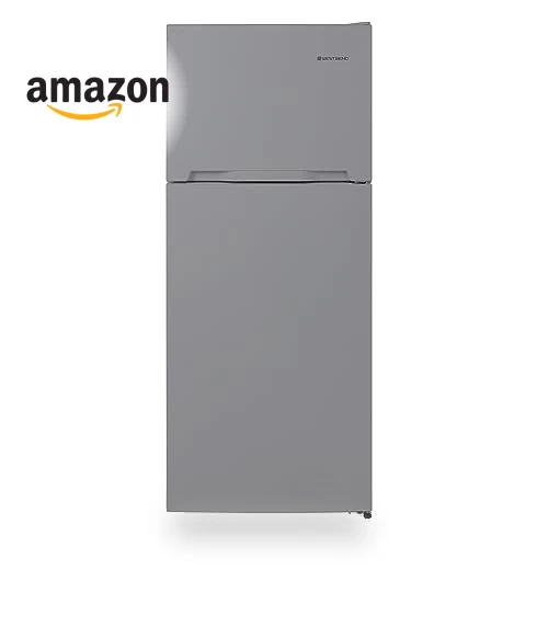 Apartment Refrigerator Freestanding Dual Door Design Fridge with Top Freezer — Mini Fridges, West Bend