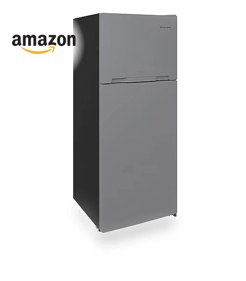 Apartment Refrigerator Freestanding Dual Door Design Fridge with Top Freezer — Mini Fridges, West Bend