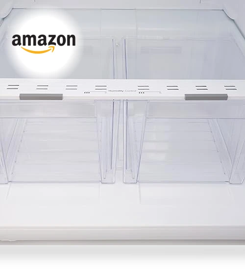 Apartment Refrigerator Freestanding Dual Door Design Fridge with Top Freezer — Mini Fridges, West Bend