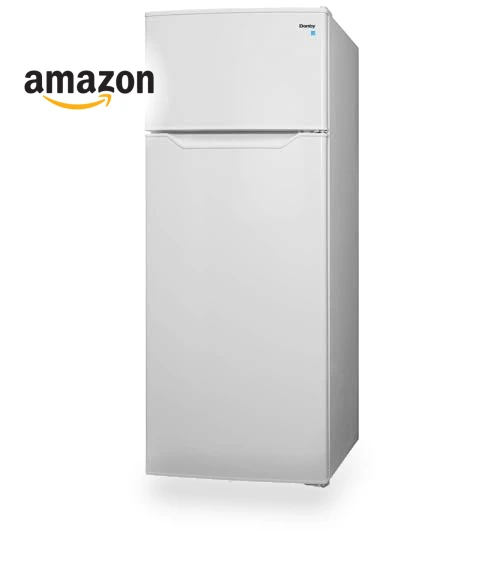 Apartment Size Fridge Top Mount — Mini Fridges, Danby