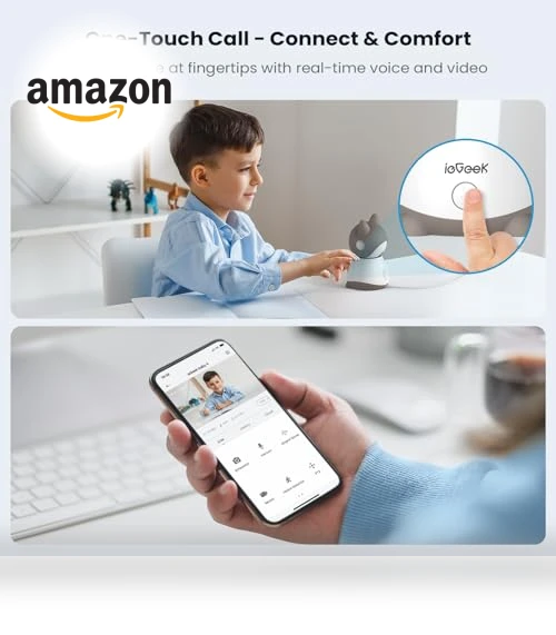 Baby Monitor with 2K Camera and Audio — Baby Monitors, iegeek
