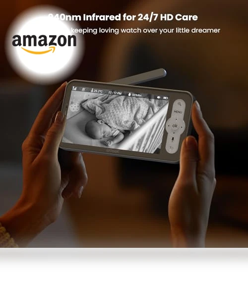 Baby Monitor with 2K Camera and Audio — Baby Monitors, iegeek