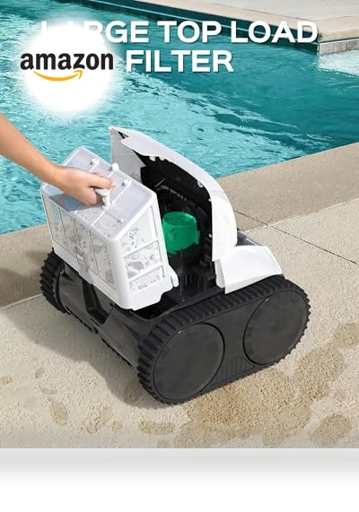 Cordless Robotic Pool Cleaner — Automated Pool Maintenance, WYBOT
