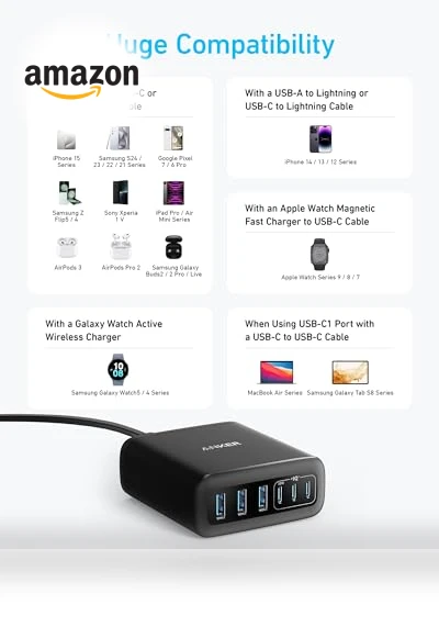 Desktop Charger — Charging Solutions, Anker
