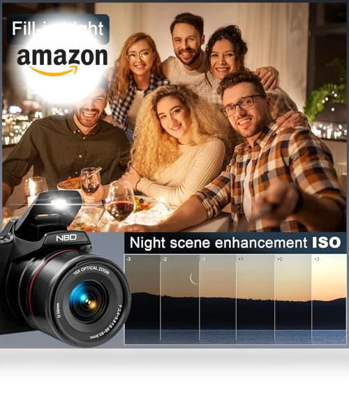 Digital Camera with WiFi & App Control — Compact Digital Cameras, G-Anica