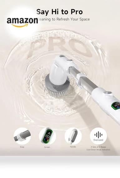 Electric Spin Scrubber — Cleaning Tools, HiCOZY